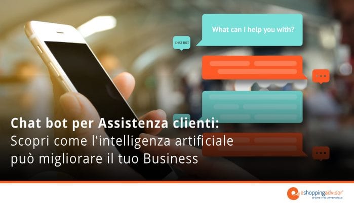 chat bot assistenza clienti ecommerce